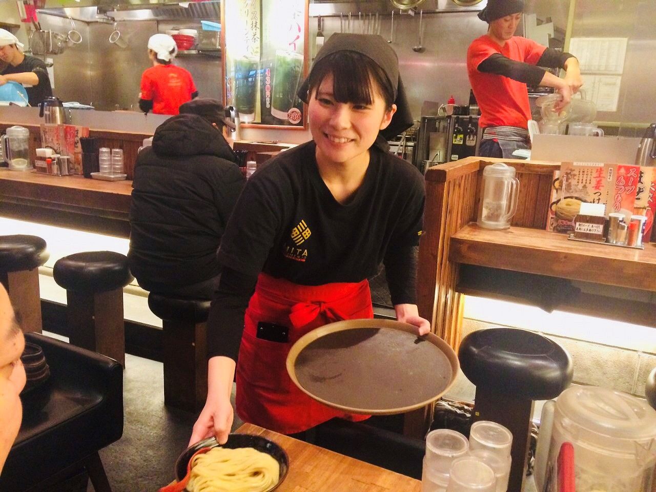 三田製麺所 イオンモール東浦店の中華 ラーメン 接客 ホール アルバイト パート求人情報